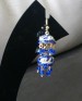 Blue Colored Lac Designer Earring-12